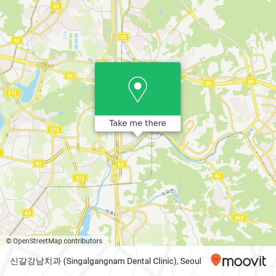 신갈강남치과 (Singalgangnam Dental Clinic) map
