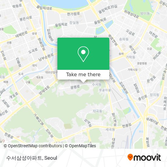 수서삼성아파트 map