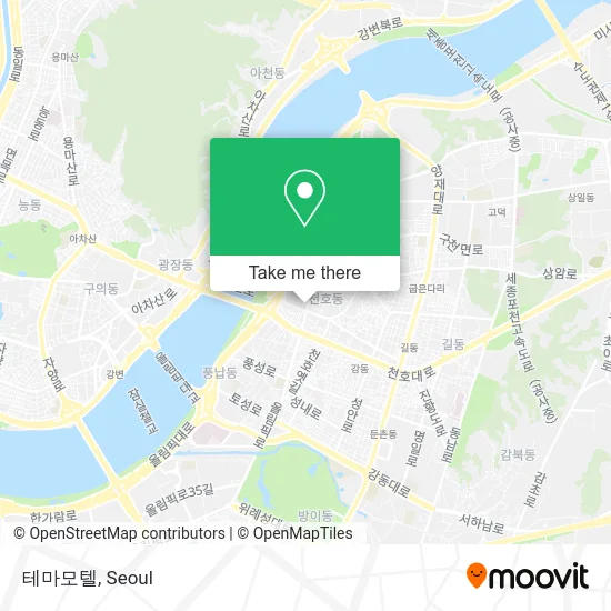 테마모텔 map
