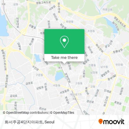 화서주공4단지아파트 map