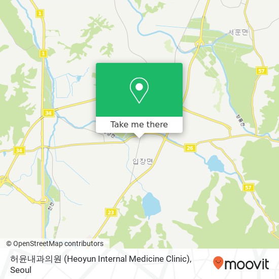 허윤내과의원 (Heoyun Internal Medicine Clinic) map
