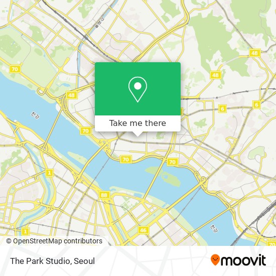 The Park Studio map