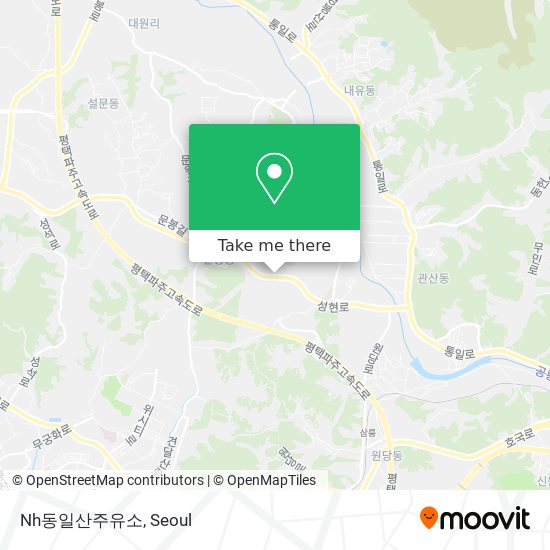 Nh동일산주유소 map