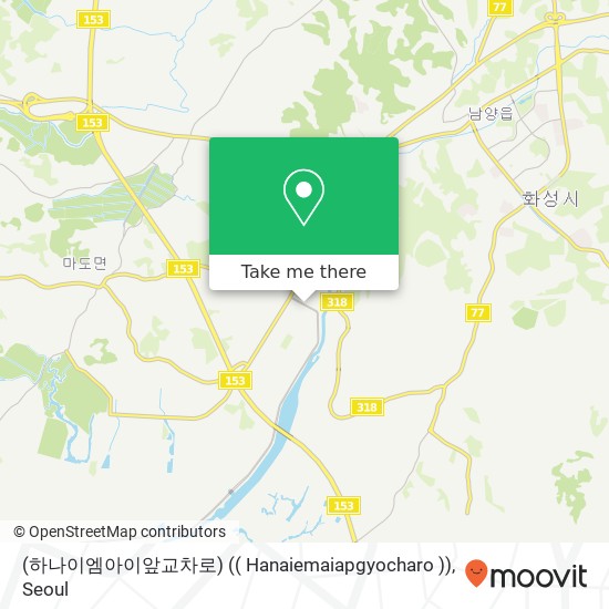 (하나이엠아이앞교차로) (( Hanaiemaiapgyocharo )) map