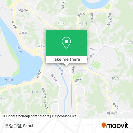 로얄모텔 map