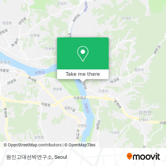 원인고대선박연구소 map