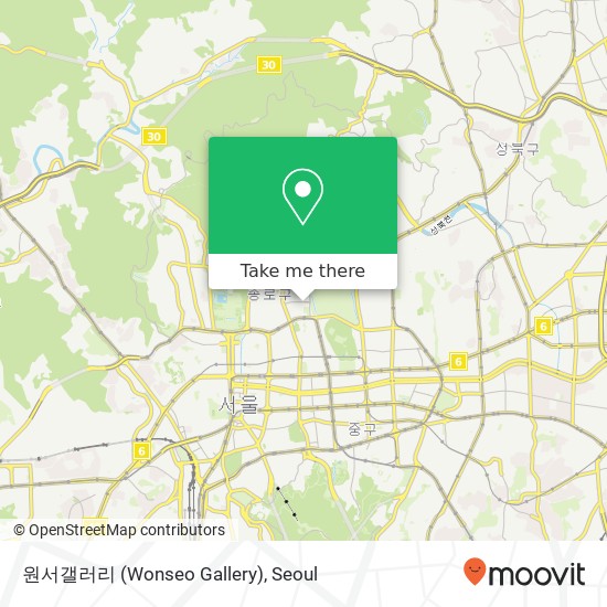 원서갤러리 (Wonseo Gallery) map