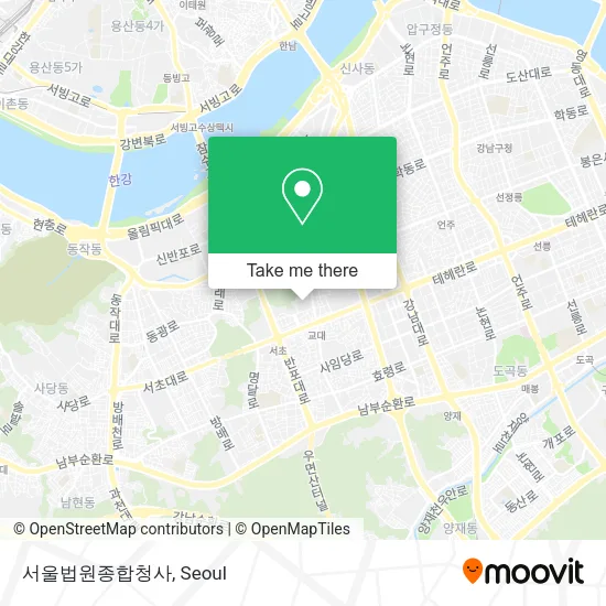 서울법원종합청사 map