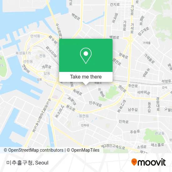 미추홀구청 map