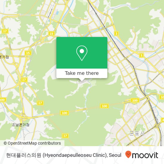 현대플러스의원 (Hyeondaepeulleoseu Clinic) map