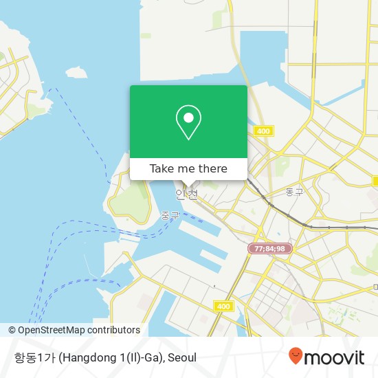 항동1가 (Hangdong 1(Il)-Ga) map