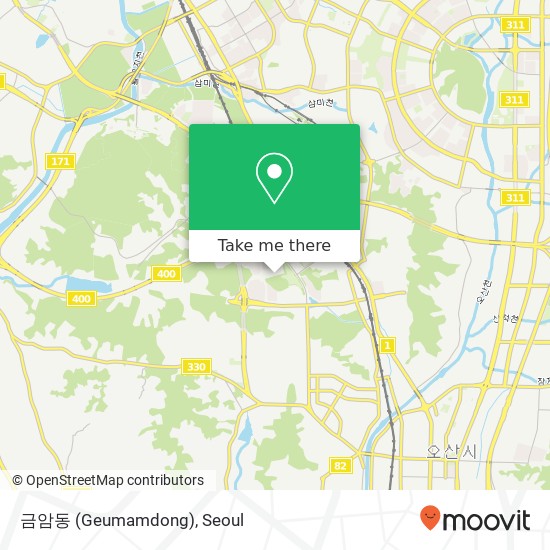 금암동 (Geumamdong) map