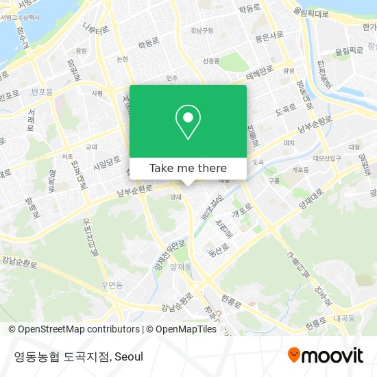 영동농협 도곡지점 map