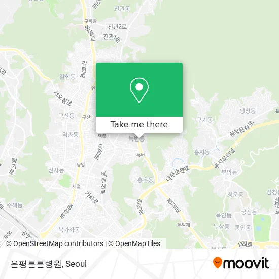 은평튼튼병원 map