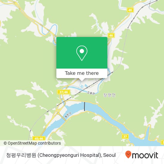 청평우리병원 (Cheongpyeonguri Hospital) map
