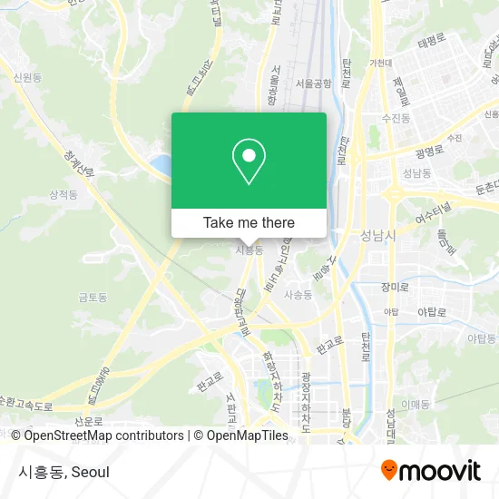 시흥동 map