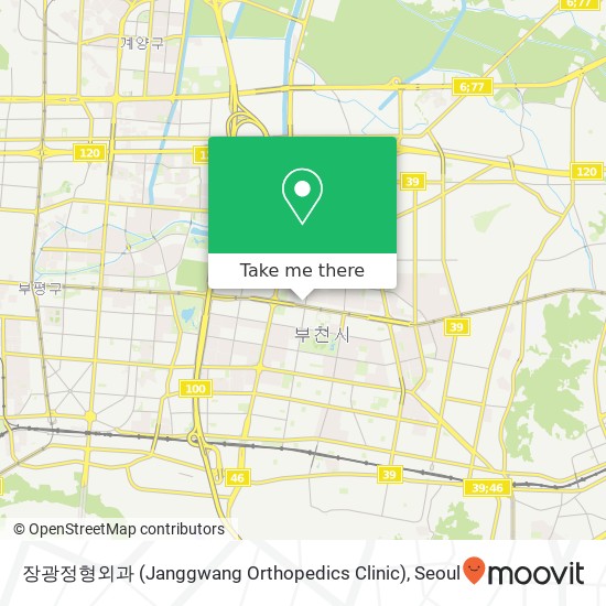 장광정형외과 (Janggwang Orthopedics Clinic) map