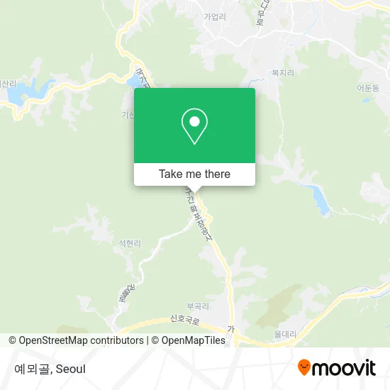 예뫼골 map