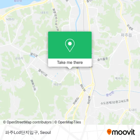 파주Lcd단지입구 map