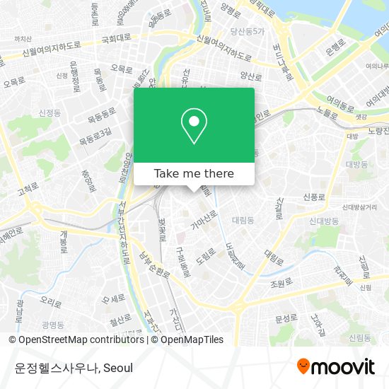 운정헬스사우나 map