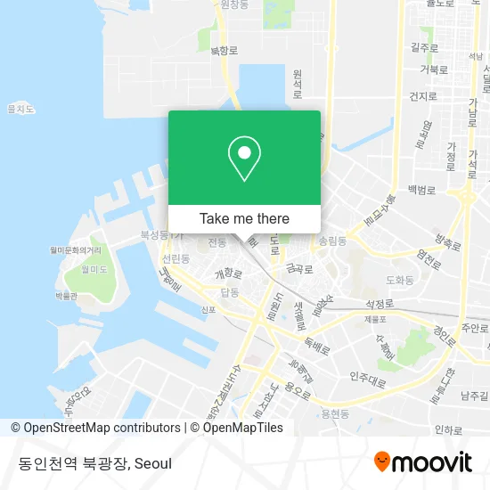 동인천역 북광장 map