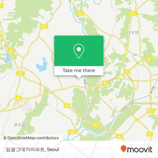 임광그대가아파트 map