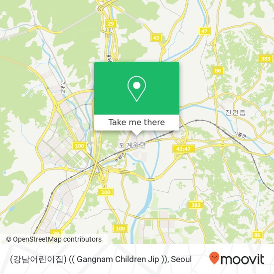 (강남어린이집) (( Gangnam Children Jip )) map