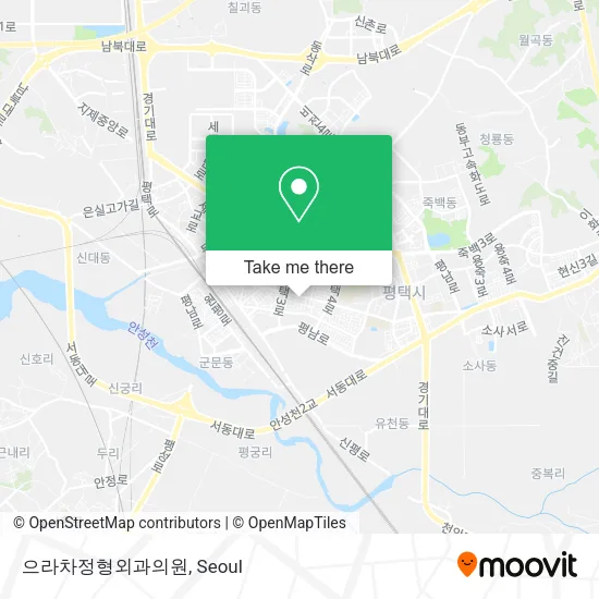 으라차정형외과의원 map