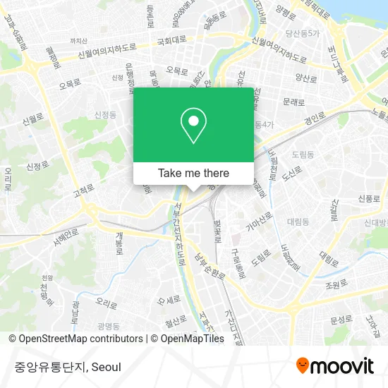 중앙유통단지 map