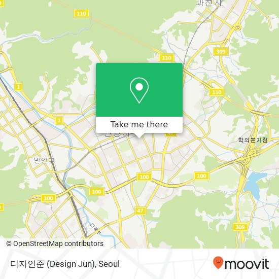 디자인준 (Design Jun) map