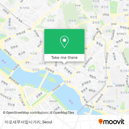 마포세무서앞사거리 map