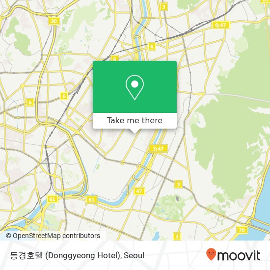 동경호텔 (Donggyeong Hotel) map