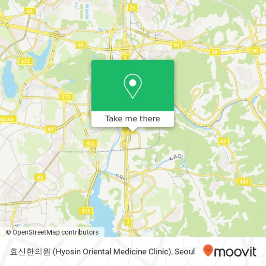 효신한의원 (Hyosin Oriental Medicine Clinic) map