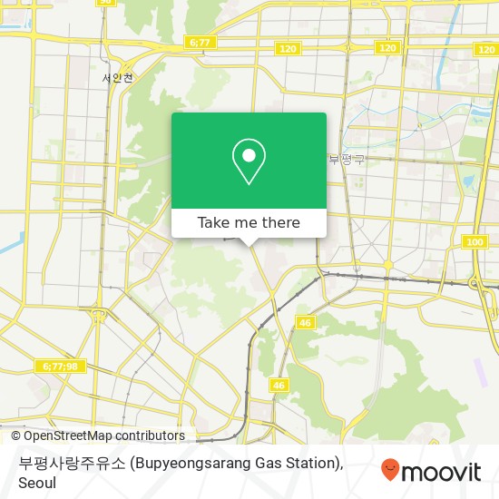 부평사랑주유소 (Bupyeongsarang Gas Station) map