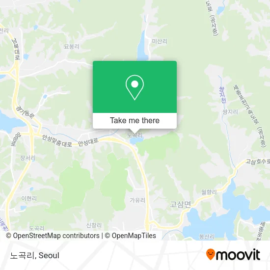 노곡리 map