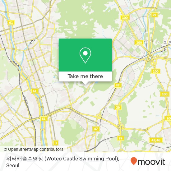 워터캐슬수영장 (Woteo Castle Swimming Pool) map