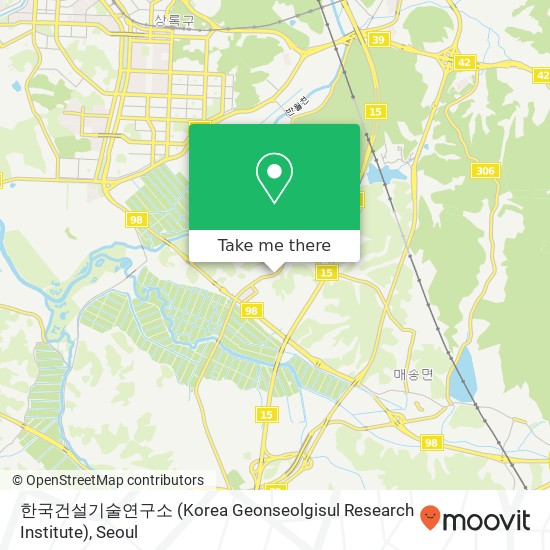 한국건설기술연구소 (Korea Geonseolgisul Research Institute) map