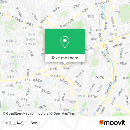 예진산부인과 map