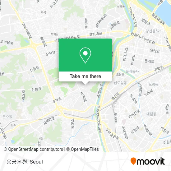 용궁온천 map