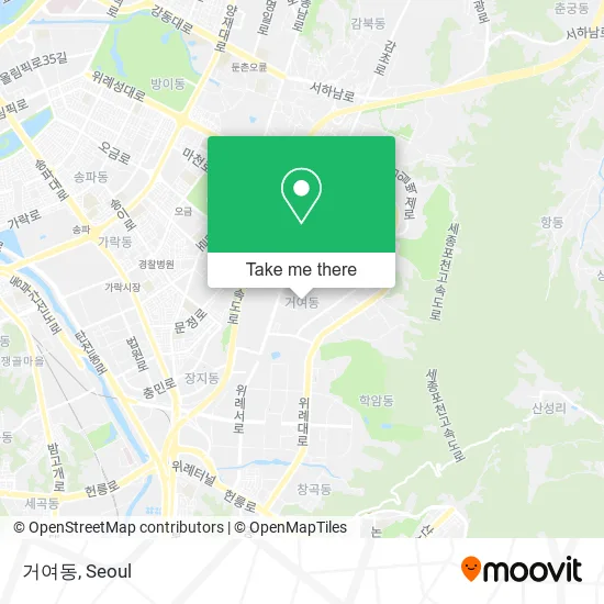 거여동 map