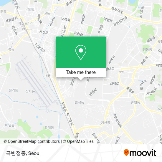 곡반정동 map