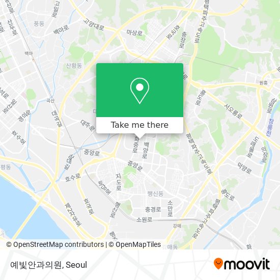 예빛안과의원 map