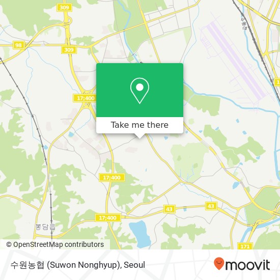 수원농협 (Suwon Nonghyup) map