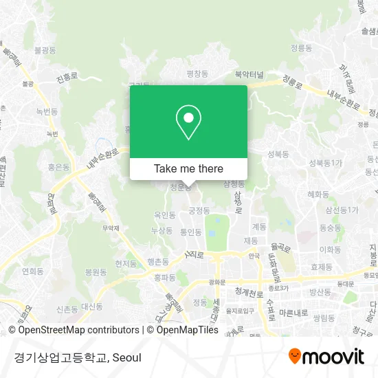 경기상업고등학교 map