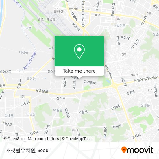 새샛별유치원 map