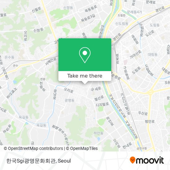 한국Sgi광명문화회관 map