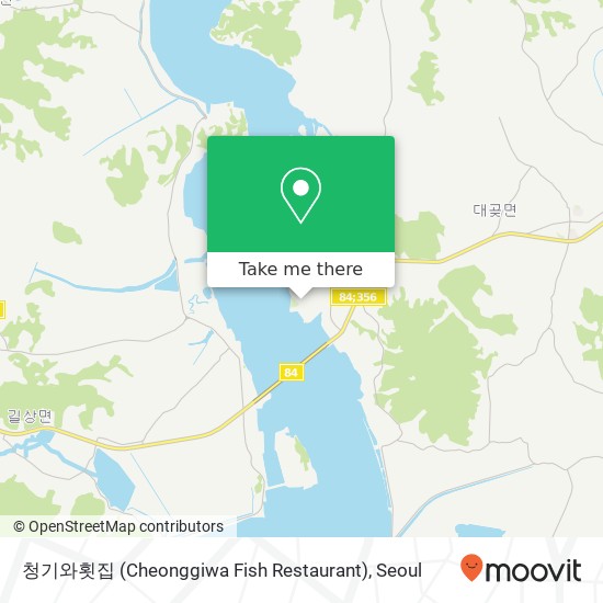 청기와횟집 (Cheonggiwa Fish Restaurant) map