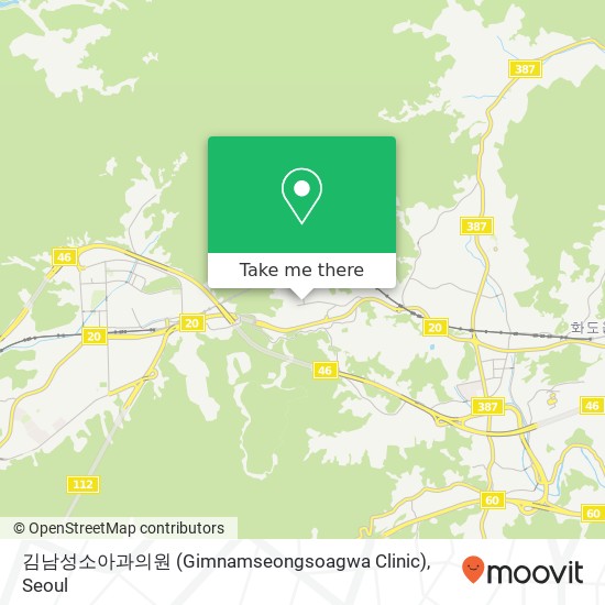 김남성소아과의원 (Gimnamseongsoagwa Clinic) map