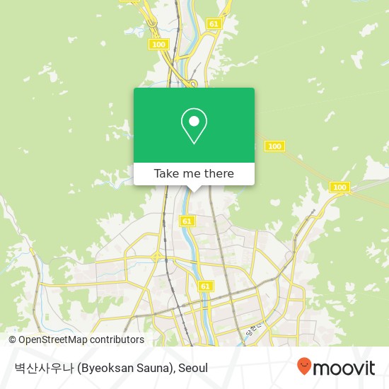 벽산사우나 (Byeoksan Sauna) map