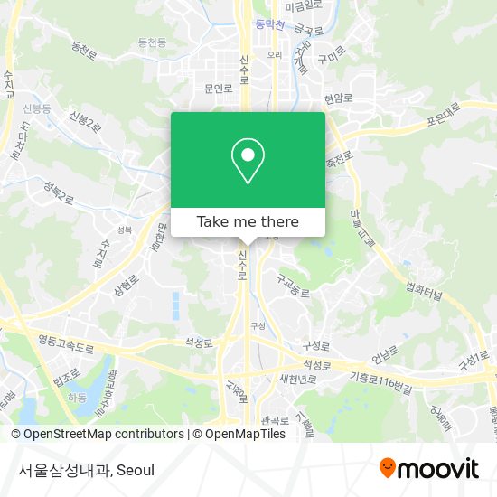 서울삼성내과 map